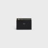 Compact Wallet with Coin Triomphe in Shiny Calfskin Compact Wallet with Coin Triomphe in Shiny Calfskin