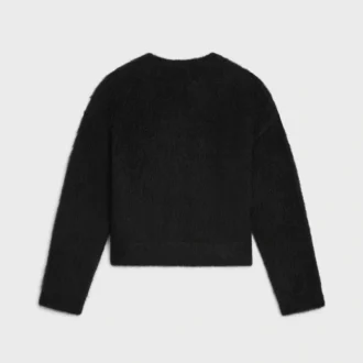 Crewneck Sweater in Brushed Mohair Crewneck Sweater in Brushed Mohair