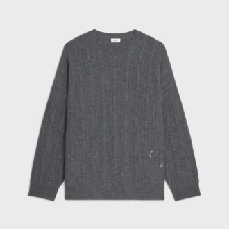 Crewneck Sweater in Chains Cashmere Crewneck Sweater in Chains Cashmere