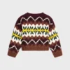 Crewneck Sweater in Fair Isle Wool