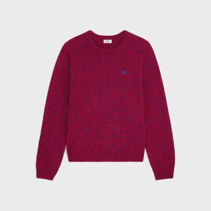 Crewneck Sweater in Wool and Cashmere Crewneck Sweater in Wool and Cashmere