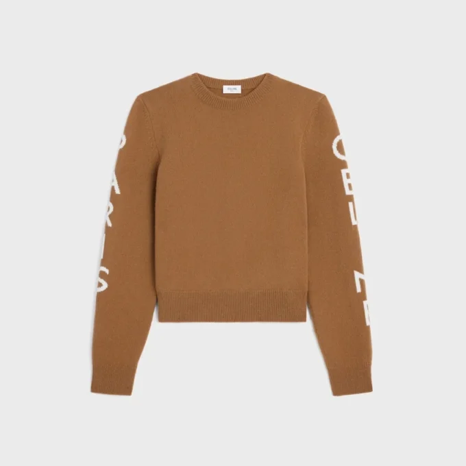 Crewneck Sweater in Wool Cashmere