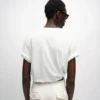 Double Layered T-Shirt in Fine Cotton Jersey