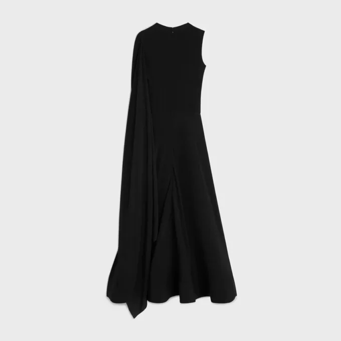 Dress in Acetate Silk Crepe Dress in Acetate Silk Crepe