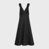 Dress in Wool and Silk Cady
