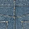 Dylan Flared Jeans with Signature in Cotton Denim Dylan Flared Jeans with Signature in Cotton Denim
