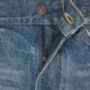 Dylan Flared Jeans with Signature in Cotton Denim Dylan Flared Jeans with Signature in Cotton Denim