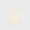 Embroidered Top in Silk Satin Embroidered Top in Silk Satin