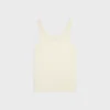 Embroidered Top in Silk Satin Embroidered Top in Silk Satin