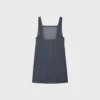Empire Mini Dress in Raw Wash Denim Empire Mini Dress in Raw Wash Denim