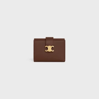 Fine Strap Wallet Nino in Supple Grained Calfskin Fine Strap Wallet Nino in Supple Grained Calfskin