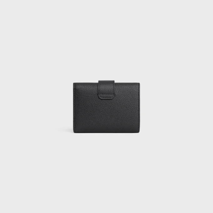 Fine Strap Wallet Nino in Supple Grained Calfskin Fine Strap Wallet Nino in Supple Grained Calfskin