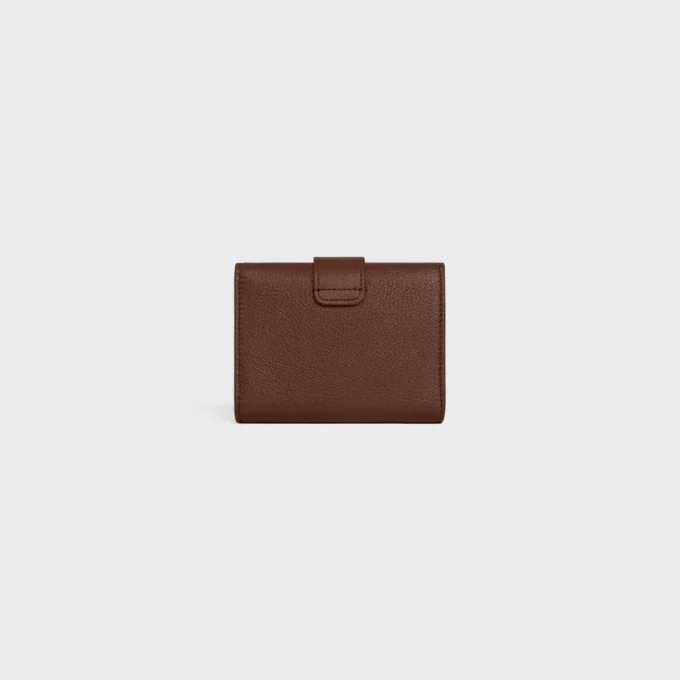 Fine Strap Wallet Nino in Supple Grained Calfskin Fine Strap Wallet Nino in Supple Grained Calfskin