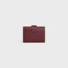 Fine Strap Wallet Nino in Supple Grained Calfskin