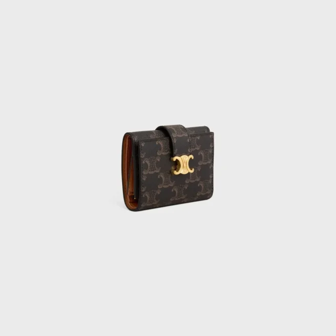 Fine Strap Wallet Nino in Triomphe Canvas Fine Strap Wallet Nino in Triomphe Canvas