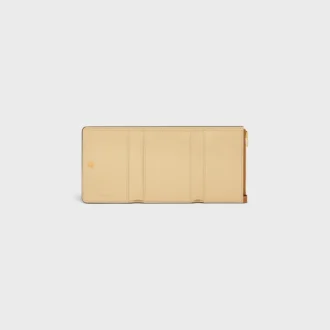 Fine Wallet Triomphe Stamp in Supple Grained Calfskin Fine Wallet Triomphe Stamp in Supple Grained Calfskin