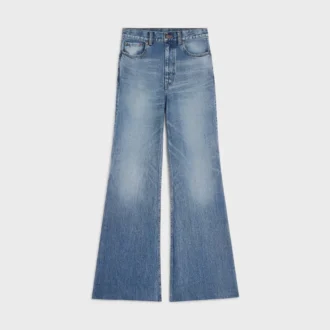 Flare Jeans 001 in Cotton Denim Flare Jeans 001 in Cotton Denim