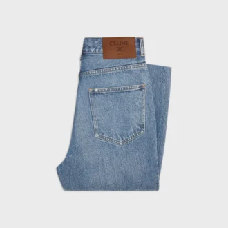 Flare Jeans 001 in Cotton Denim Flare Jeans 001 in Cotton Denim