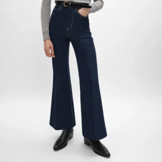 Flare Jeans 003 in Lightweight Indigo Denim Flare Jeans 003 in Lightweight Indigo Denim