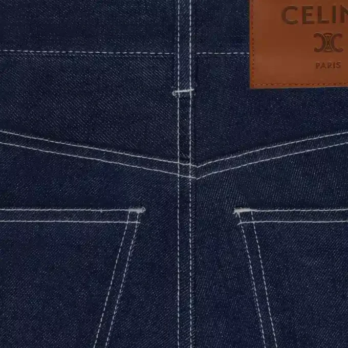 Flare Jeans 003 in Lightweight Indigo Denim Flare Jeans 003 in Lightweight Indigo Denim