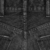 Flared Surf Jeans in Black Ice Rinse Denim Flared Surf Jeans in Black Ice Rinse Denim