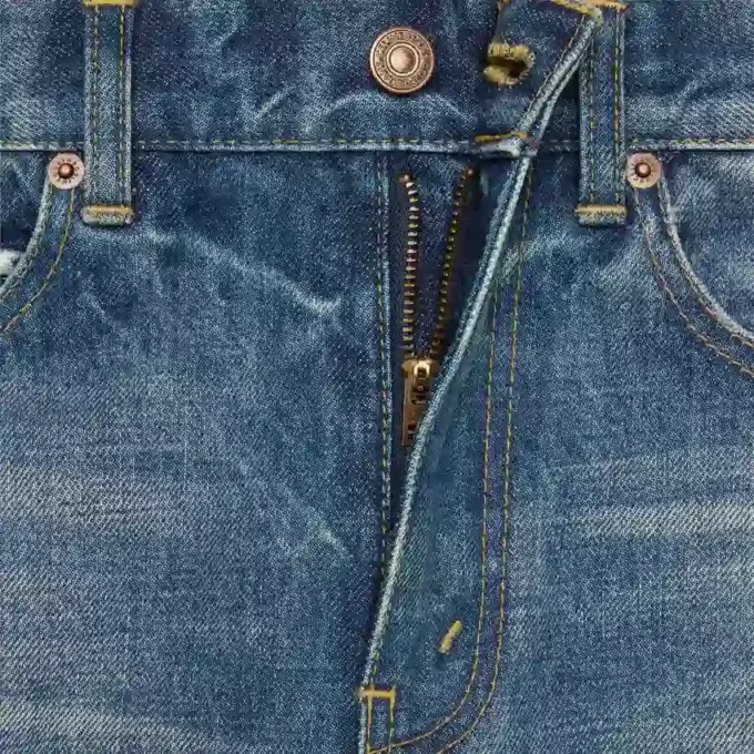 Flared Surf Jeans in Union Wash Denim Flared Surf Jeans in Union Wash Denim