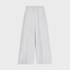 Flared Sweatpants in Cotton Fleece