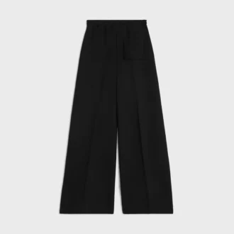 Flared Sweatpants in Cotton Fleece