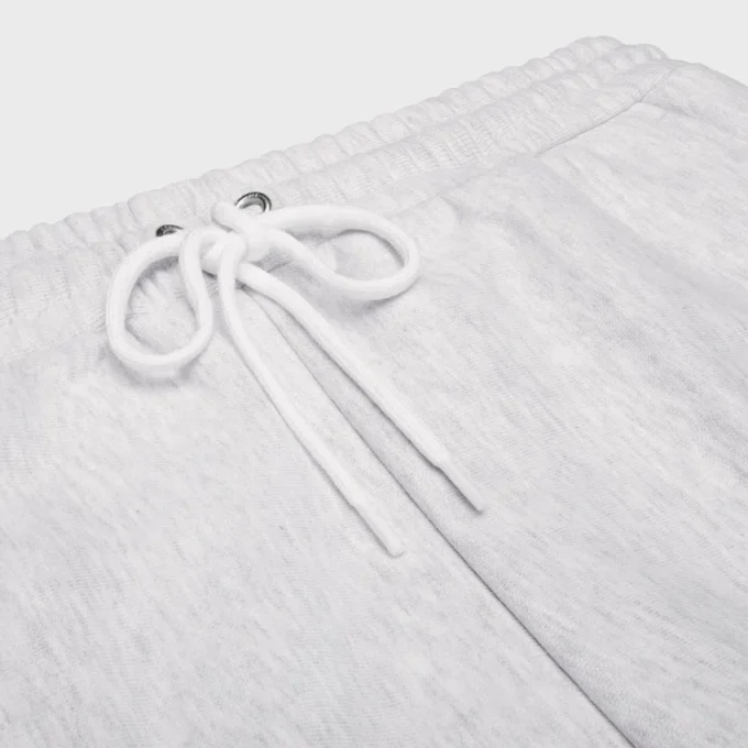 Flared Sweatpants in Cotton Fleece