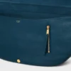 Halfmoon Soft Triomphe Bag in Supple Shiny Lambskin