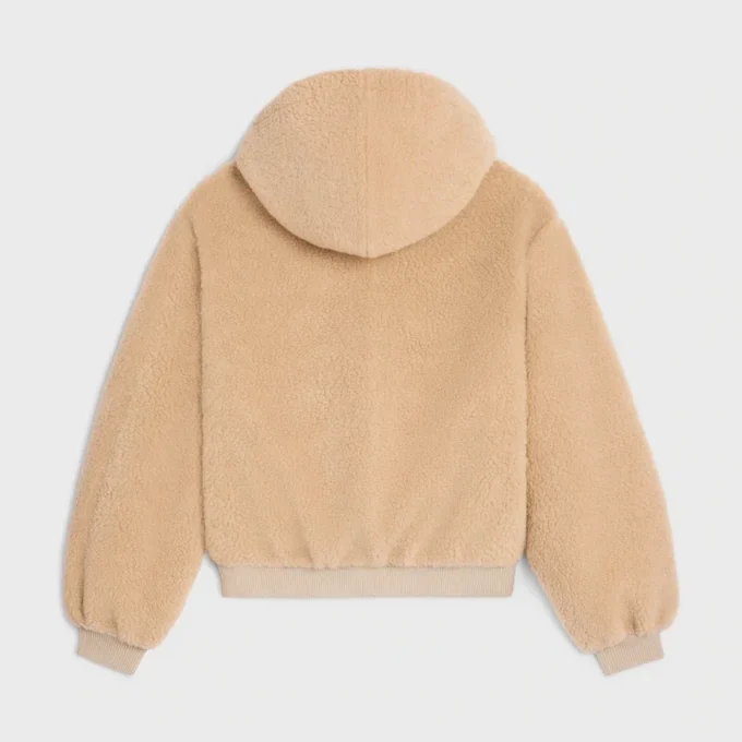 Hooded Jacket in Polar Fleece Hooded Jacket in Polar Fleece