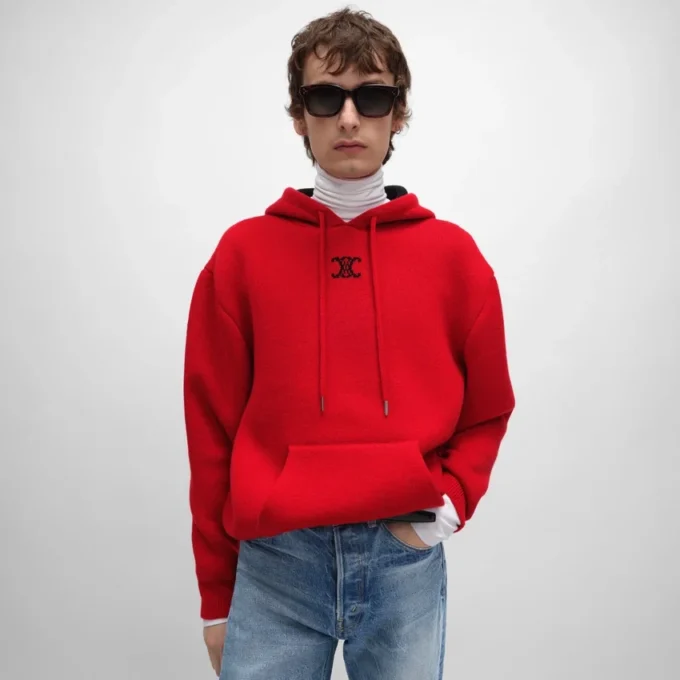 Hooded Sweater in Cashmere
