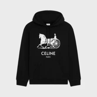Hoodie in Cotton Fleece Hoodie in Cotton Fleece