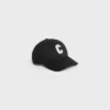 Initial Baseball Cap in Cotton