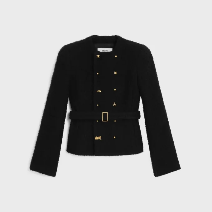 Jacket in Cashmere and Wool Natta