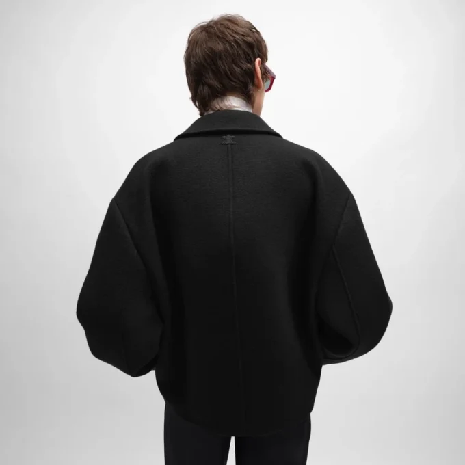 Jacket in Double-Face Wool Felt Jacket in Double-Face Wool Felt