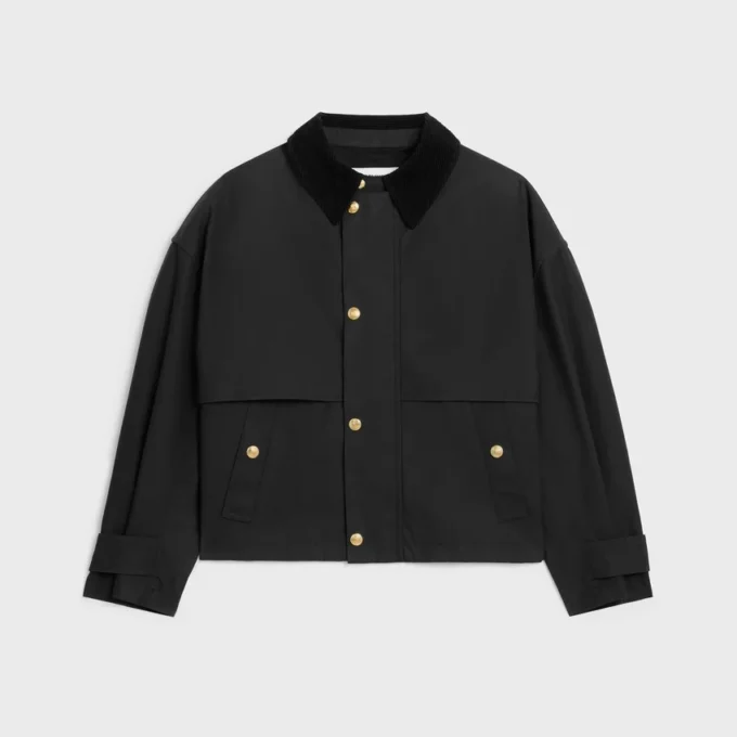 Jacket in Waxed Cotton