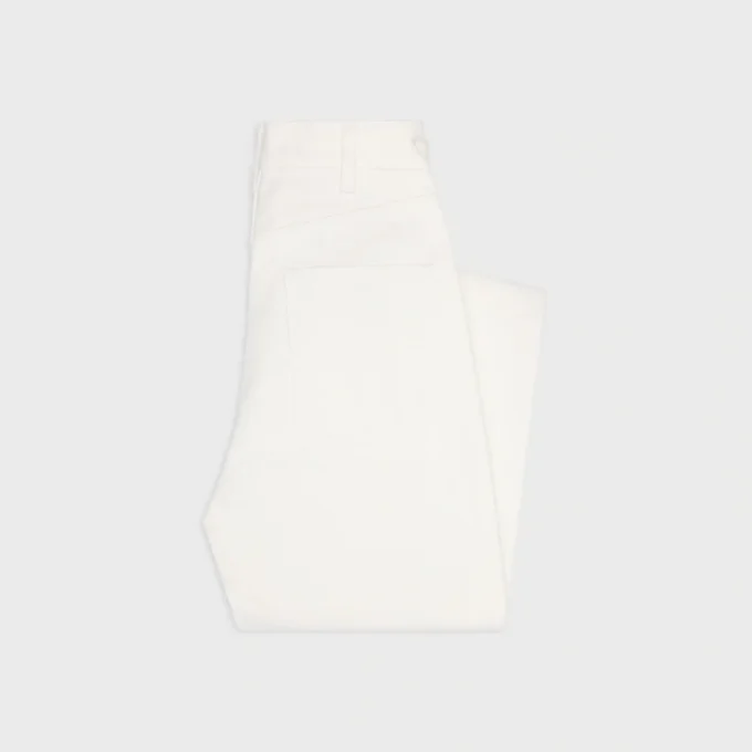 Jane Flared Jeans in Optic White Wash Denim Jane Flared Jeans in Optic White Wash Denim