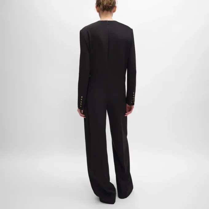 Jumpsuit in Acetate Silk