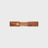 Large 50Mm Celine Disc Belt in Supple Natural Calfskin