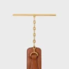 Large 50Mm Celine Disc Belt in Supple Natural Calfskin