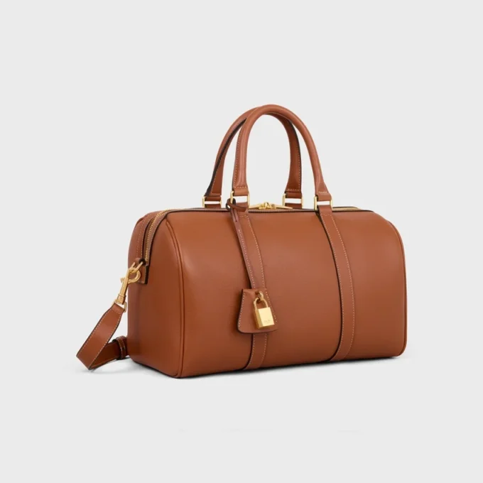 Large Boston in Supple Grained Calfskin Large Boston in Supple Grained Calfskin