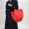 Large Drop Bucket Bag in Jacquard C Sulky Textile