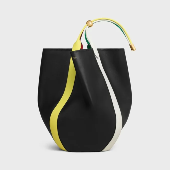 Large Drop Bucket Bag in Smooth Calfskin Large Drop Bucket Bag in Smooth Calfskin