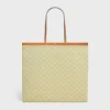 Large Flat Shopper in Triomphe Canvas Large Flat Shopper in Triomphe Canvas