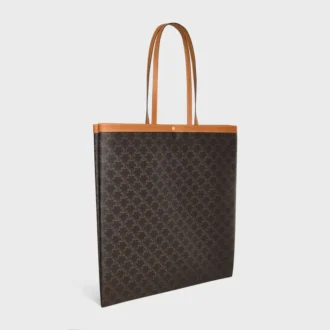 Large Flat Shopper in Triomphe Canvas Large Flat Shopper in Triomphe Canvas