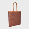 Large Flat Shopper in Triomphe Canvas Large Flat Shopper in Triomphe Canvas