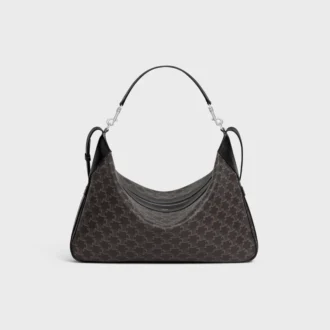 Large Romy in Triomphe Canvas and Calfskin Large Romy in Triomphe Canvas and Calfskin