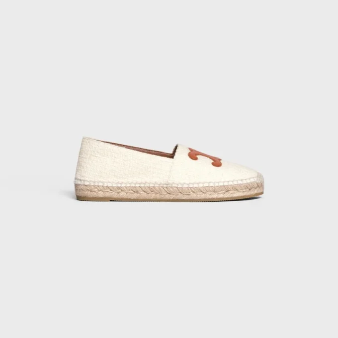 Les Espadrilles Celine in Tweed & Calfskin