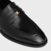 Loafer Malaquais in Polished Bullskin